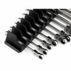 Tekton Flex Head 12-Point Ratcheting Combination Wrench Set with Modular Organizer, 15-Piece, 1/4-1 in. WRC95301